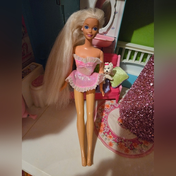 1995 Foam 'n Color Barbie - Picture 2 of 3
